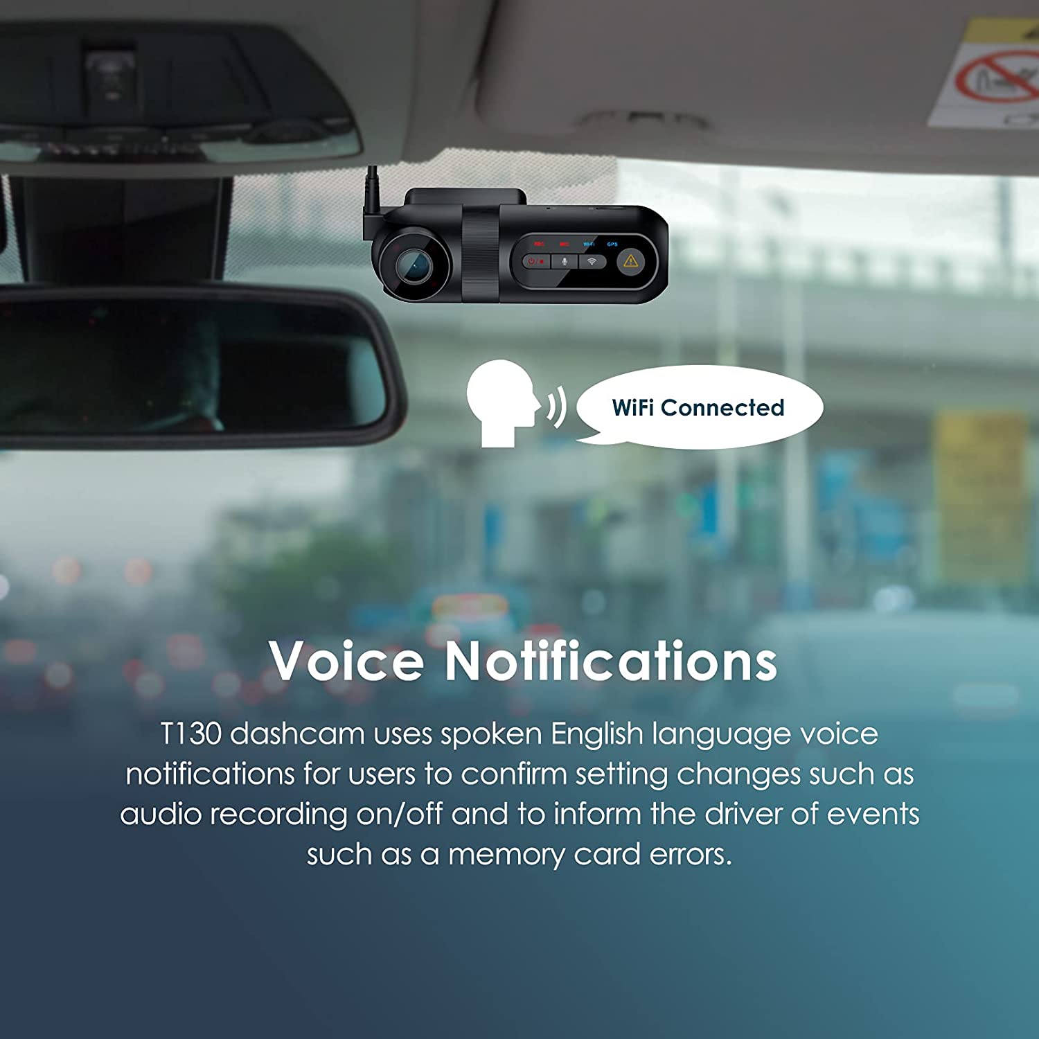 VIOFO T130 Uber 3 Channel Dash Cam - OCD Tronic