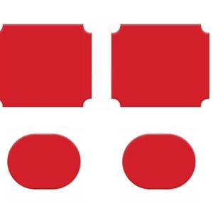 VIOFO Upgraded Grey Two Pieces Each Front and Rear Adhesive Pads for A329 series/A229 Series